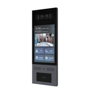 AKUVOX X915S HIGH END LUXURY DOOR PHONE WITH CAMERA, FACE RECOGNITION, KEYPAD, CARD READER.