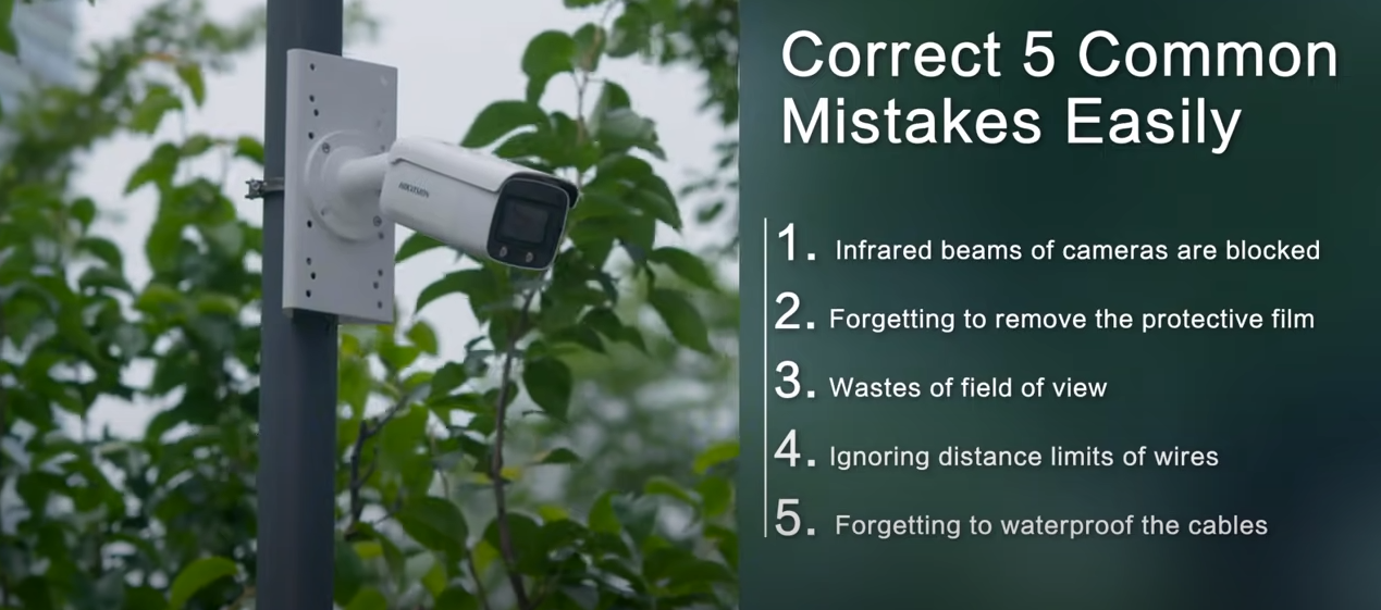 5 Common Mistakes When Installing Video Security System