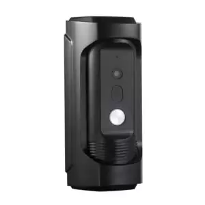 Hikvision Vandal Resistant Door Station, 1 Button, Zinc Alloy, POE, HD720P, IP66