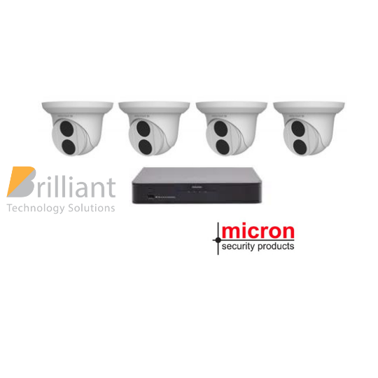 Micron 4 IP Cameras Package