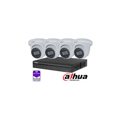 dahua 4 channel package installation