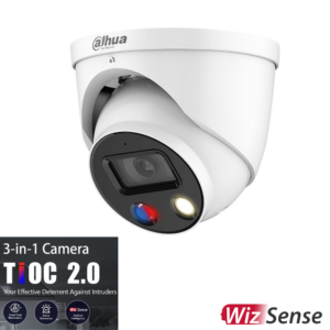 DAHUA 8MP TIOC 2.0 ACTIVE DETERRENCE TURRET FIXED CAMERA