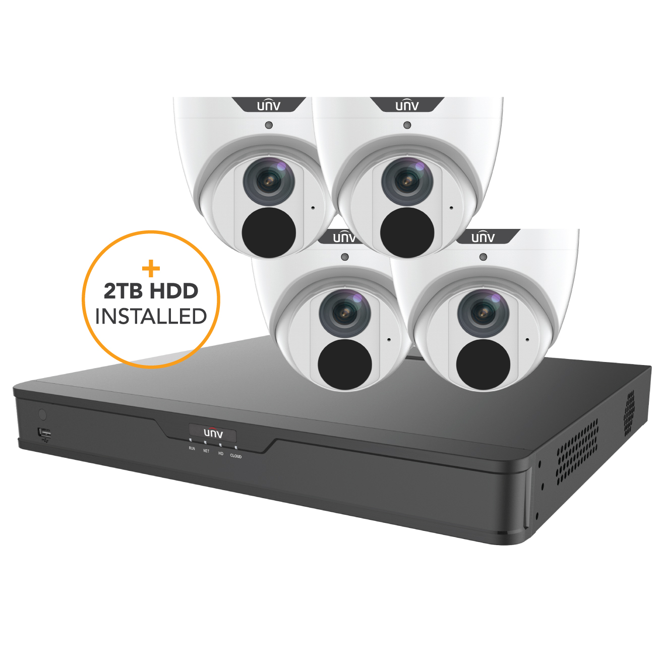 UNV 6MP CCTV Package